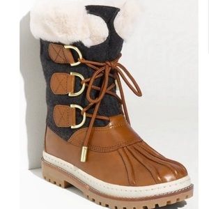 Tory Burch Shearling Boot- EUC
